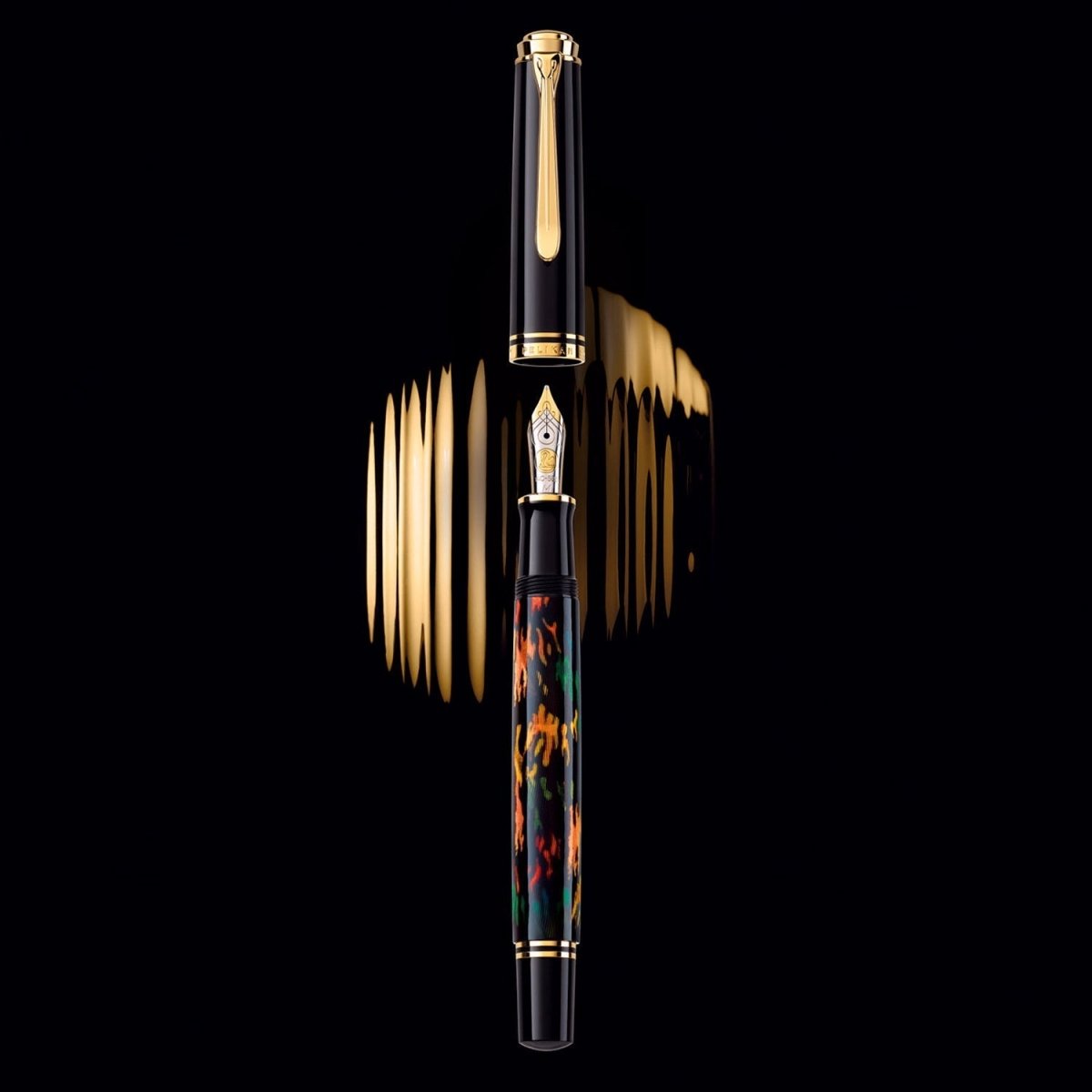 Pelikan Souveran M600 SE Art Collection Glauco Cambon Fountain Pen (Special Edition) - SCOOBOO - PEP_SVRN_M600_ART_GLACMB_FPEF_823531 - Fountain Pen