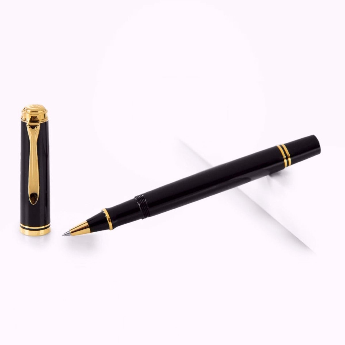 Pelikan Souveran R400 Black Roller Ball Pen 987958 - SCOOBOO - PEP_SVRN_R400_BLK_RB_987958 - Roller Ball Pen