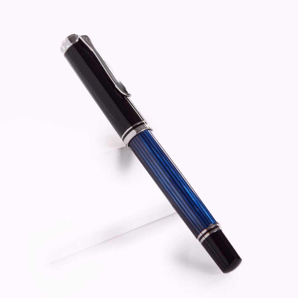 Pelikan Souveran R405 Black/Blue Roller Ball Pen 932988 - SCOOBOO - PEP_SVRN_R405_BLKBLU_RB_932988 - Roller Ball Pen