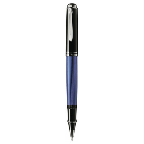 Pelikan Souveran R405 Black/Blue Roller Ball Pen 932988 - SCOOBOO - PEP_SVRN_R405_BLKBLU_RB_932988 - Roller Ball Pen