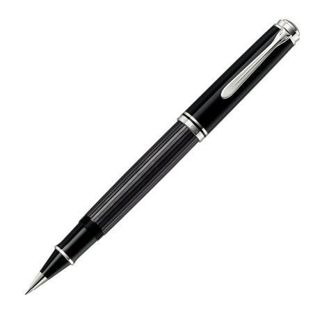 Pelikan Souveran R405 Stresemann Anthracite Roller Ball Pen 803892 - SCOOBOO - PEP_SVRN_R405_STR_ANTH_RB_803892 - Roller Ball Pen