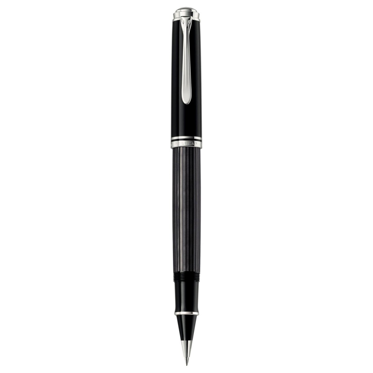 Pelikan Souveran R405 Stresemann Anthracite Roller Ball Pen 803892 - SCOOBOO - PEP_SVRN_R405_STR_ANTH_RB_803892 - Roller Ball Pen