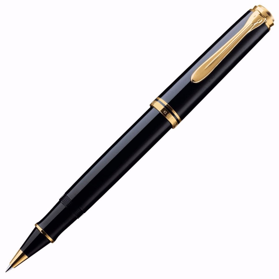 Pelikan Souveran R600 Black Roller Ball Pen 979641 - SCOOBOO - PEP_SVRN_R600_BLK_RB_979641 - Roller Ball Pen