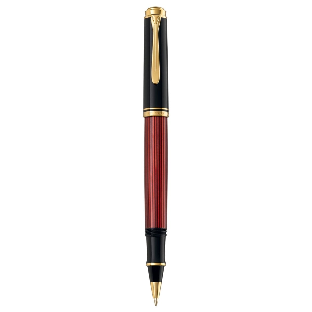 Pelikan Souveran R600 Black/Red Roller Ball Pen 928945 - SCOOBOO - PEP_SVRN_R600_BLKRED_RB_928945 - Roller Ball Pen