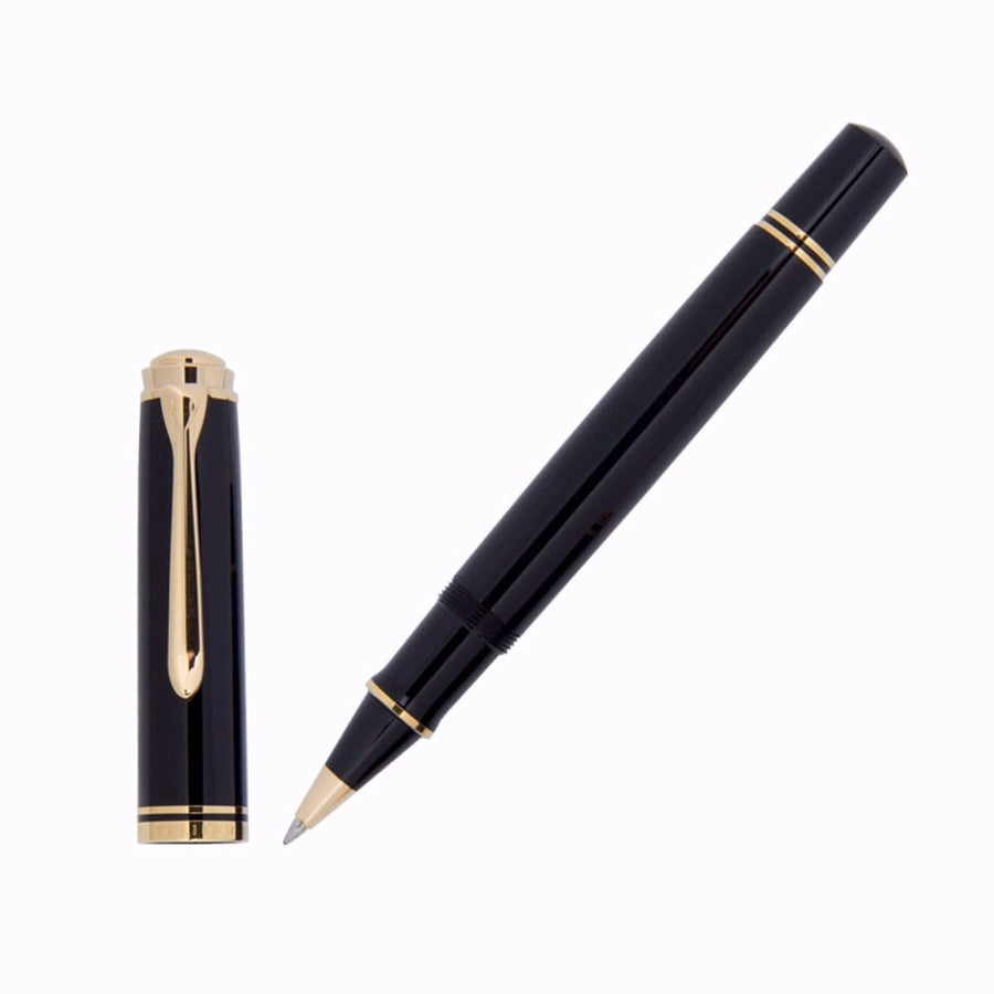 Pelikan Souveran R800 Black Roller Ball Pen 987982 - SCOOBOO - PEP_SVRN_R800_BLK_RB_987982 - Roller Ball Pen