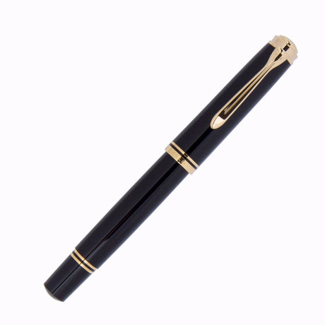 Pelikan Souveran R800 Black Roller Ball Pen 987982 - SCOOBOO - PEP_SVRN_R800_BLK_RB_987982 - Roller Ball Pen