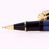 Pelikan Souveran R800 Black/Blue Roller Ball Pen 988006 - SCOOBOO - PEP_SVRN_R800_BLKBLU_RB_988006 - Roller Ball Pen