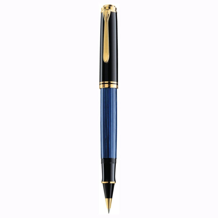 Pelikan Souveran R800 Black/Blue Roller Ball Pen 988006 - SCOOBOO - PEP_SVRN_R800_BLKBLU_RB_988006 - Roller Ball Pen