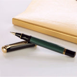 Pelikan Souveran R800 Black/Green Roller Ball Pen 987990 - SCOOBOO - PEP_SVRN_R800_BLKGRN_RB_987990 - Roller Ball Pen