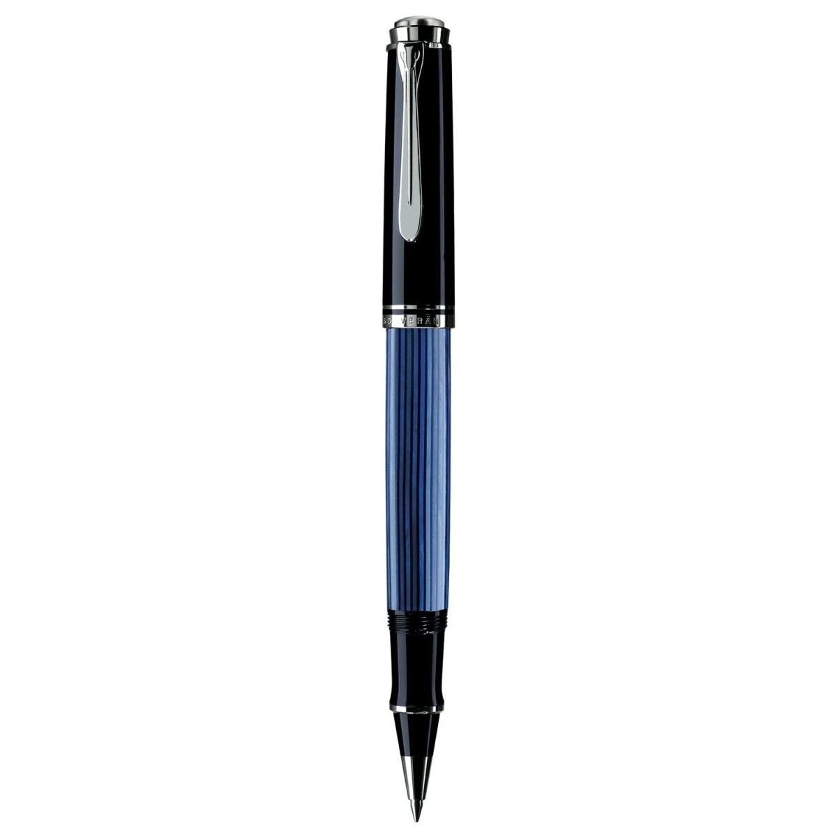 Pelikan Souveran R805 Black/Blue Roller Ball Pen 933663 - SCOOBOO - PEP_SVRN_R805_BLKBLU_RB_933663 - Roller Ball Pen