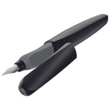 Pelikan Twist P457 Fountain Pen (Black) - SCOOBOO - PE_TWS_P457_BLK_FPM_946806 - Fountain Pen