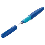 Pelikan Twist P457 Fountain Pen (Deep Blue) - SCOOBOO - PE_TWS_P457_DPBLU_FPM_814737 - Fountain Pen