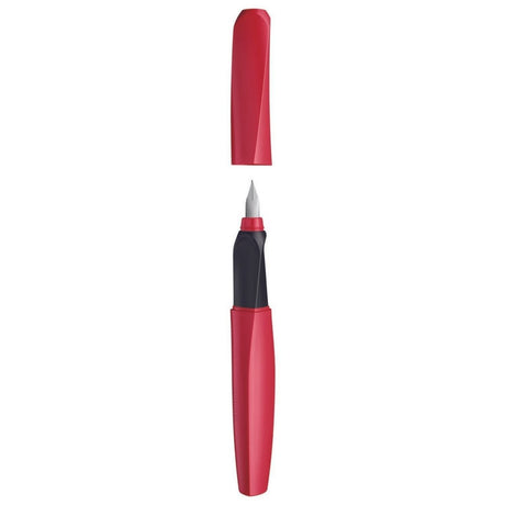 Pelikan Twist P457 Fountain Pen (Fiery Red) - SCOOBOO - PE_TWS_P457_FRYRED_FPM_814799 - Fountain Pen