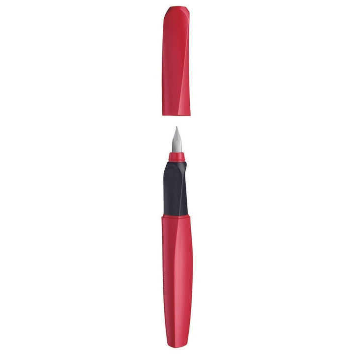 Pelikan Twist P457 Fountain Pen (Fiery Red) - SCOOBOO - PE_TWS_P457_FRYRED_FPM_814799 - Fountain Pen