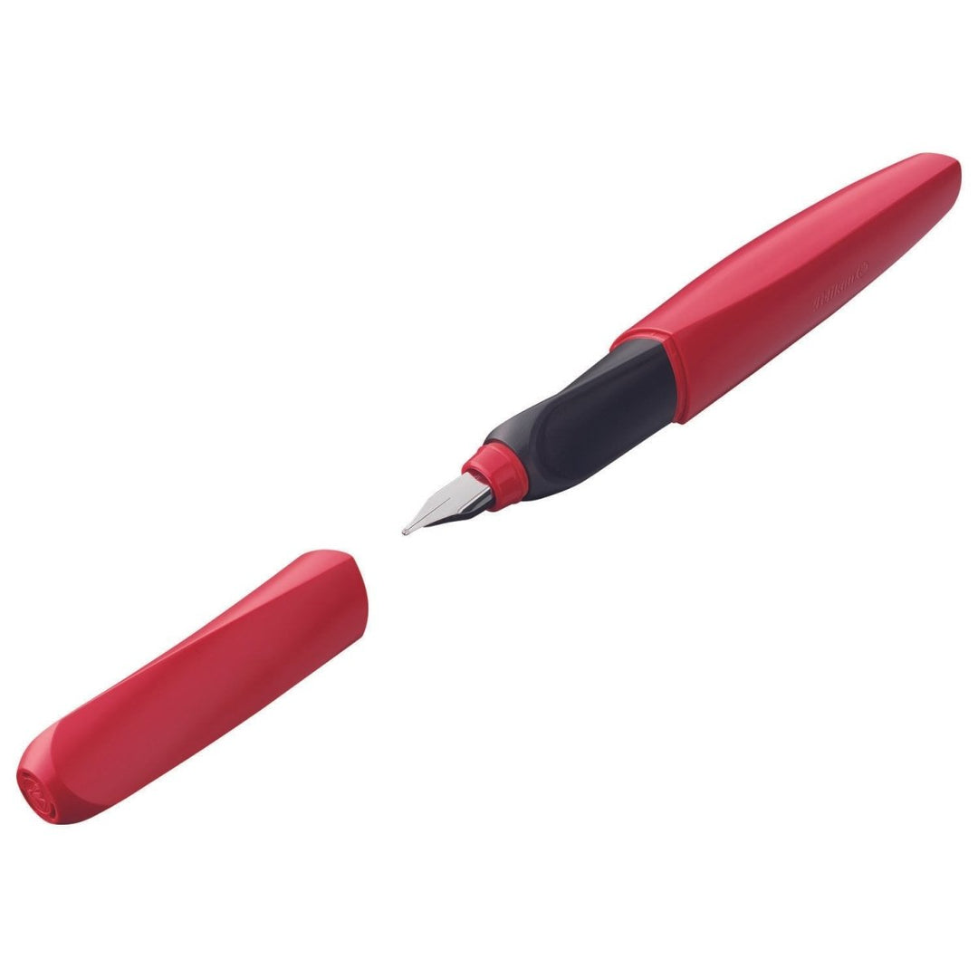 Pelikan Twist P457 Fountain Pen (Fiery Red) - SCOOBOO - PE_TWS_P457_FRYRED_FPM_814799 - Fountain Pen