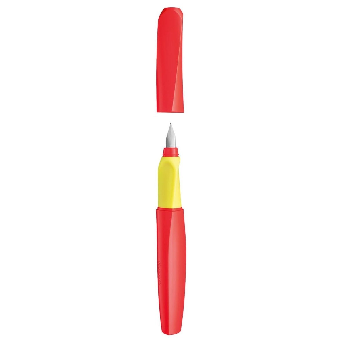 Pelikan Twist P457 Fountain Pen (Neon Coral) - SCOOBOO - PE_TWS_P457_NEOCRL_FPM_814959 - Fountain Pen