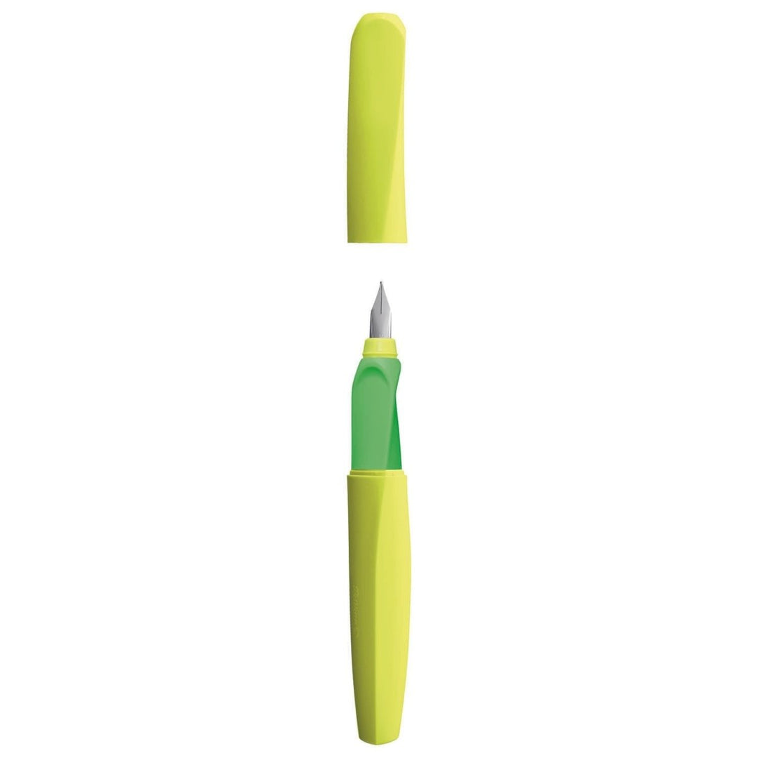 Pelikan Twist P457 Fountain Pen (Neon Yellow) - SCOOBOO - PE_TWS_P457_NEOYLW_FPM_807272 - Fountain Pen