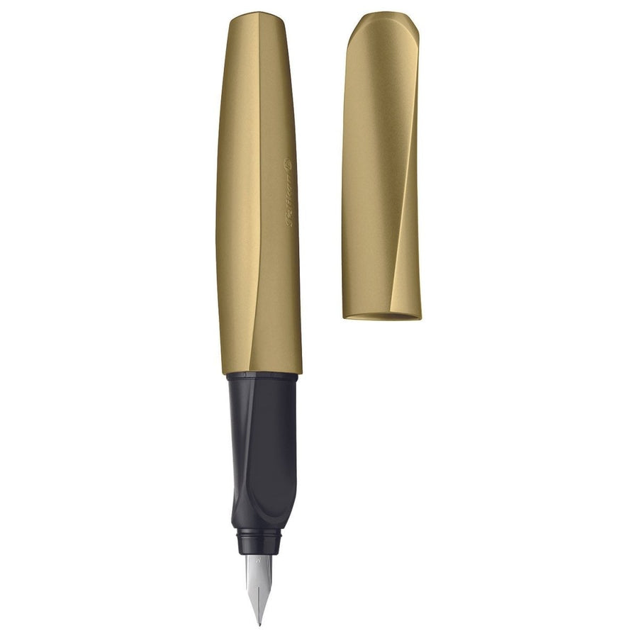 Pelikan Twist P457 Fountain Pen (Pure Gold) - SCOOBOO - PE_TWS_P457_PURGLD_FPM_811392 - Fountain Pen