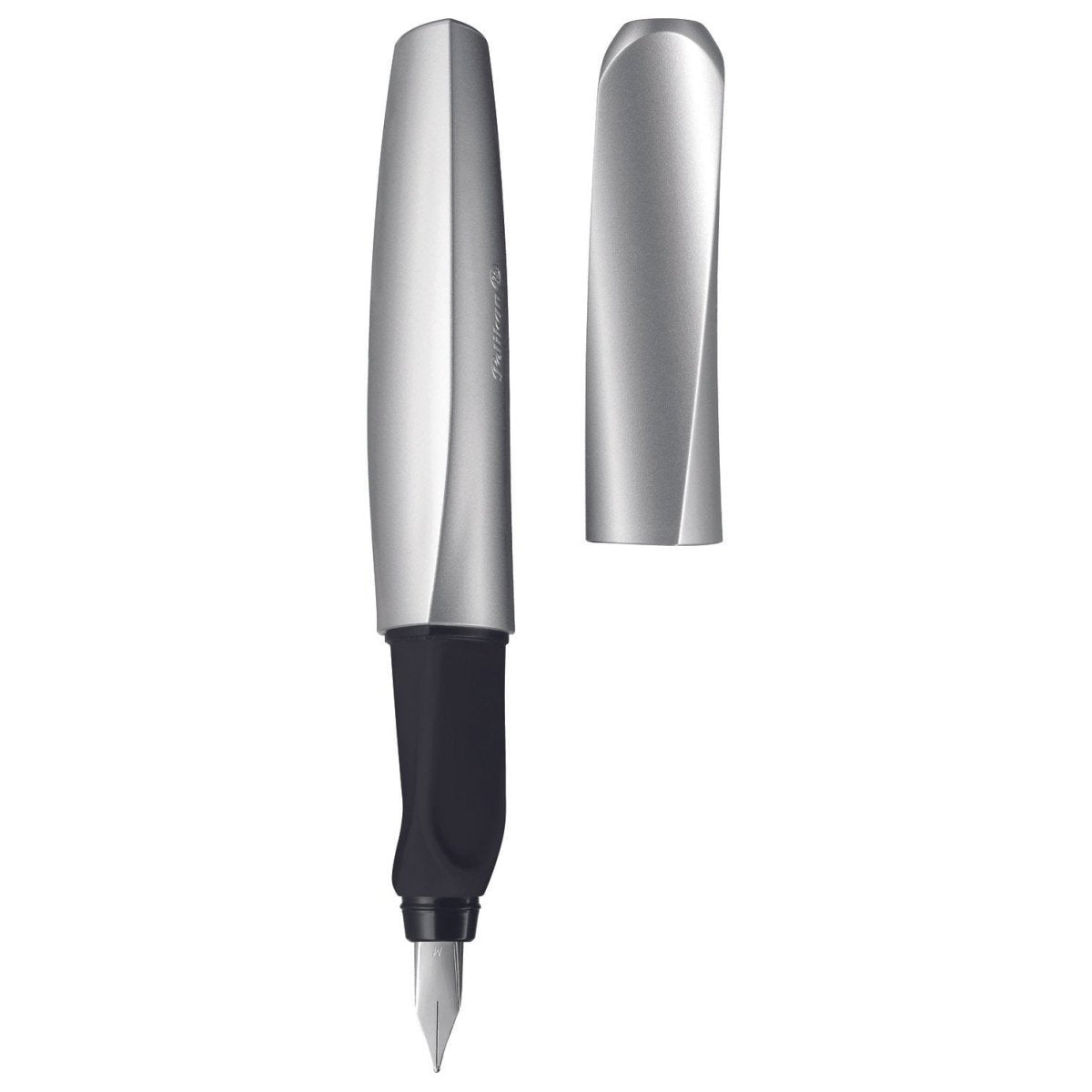 Pelikan Twist P457 Fountain Pen (Silver) - SCOOBOO - PE_TWS_P457_SLV_FPM_947101 - Fountain Pen