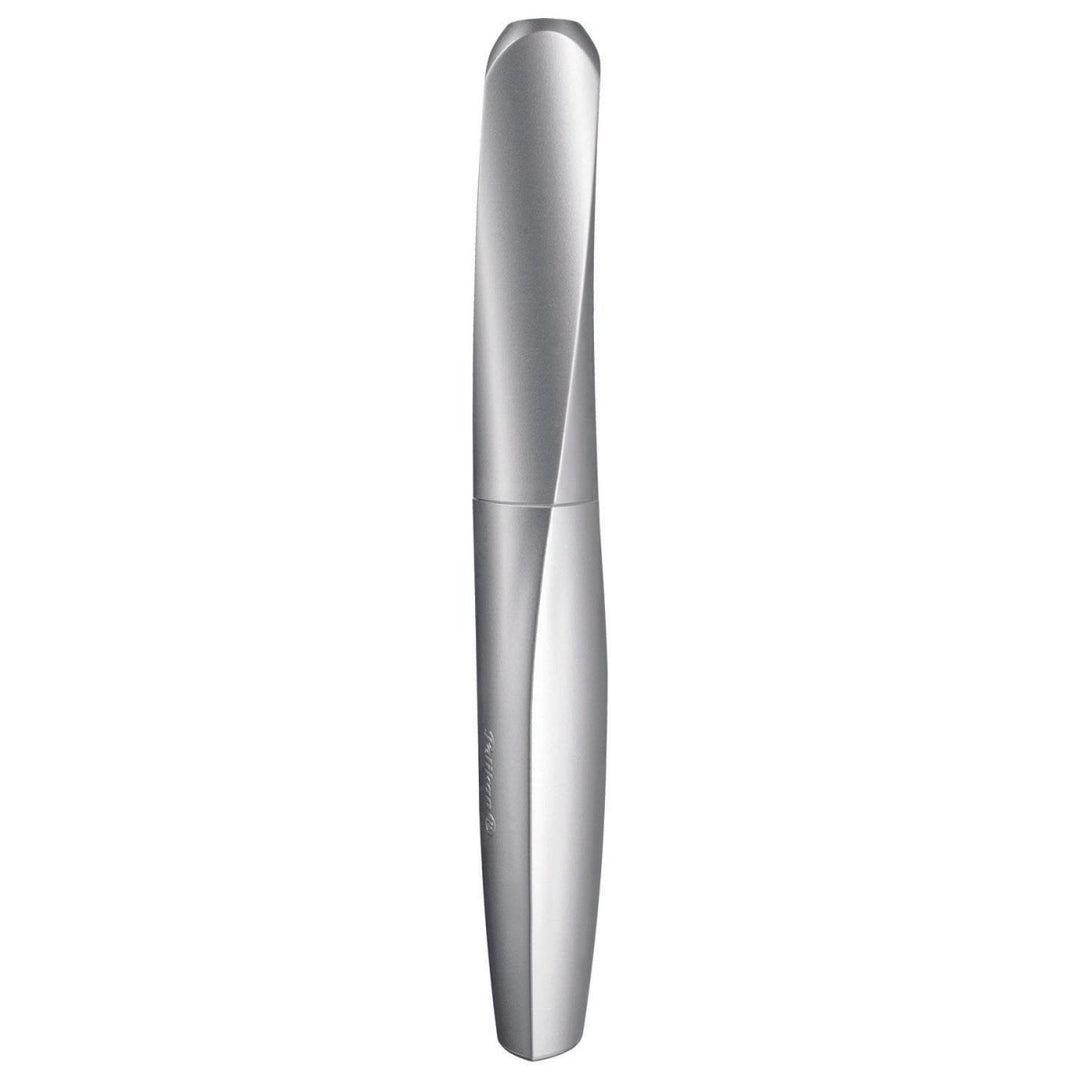 Pelikan Twist P457 Fountain Pen (Silver) - SCOOBOO - PE_TWS_P457_SLV_FPM_947101 - Fountain Pen