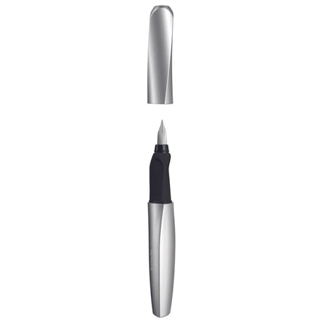 Pelikan Twist P457 Fountain Pen (Silver) - SCOOBOO - PE_TWS_P457_SLV_FPM_947101 - Fountain Pen