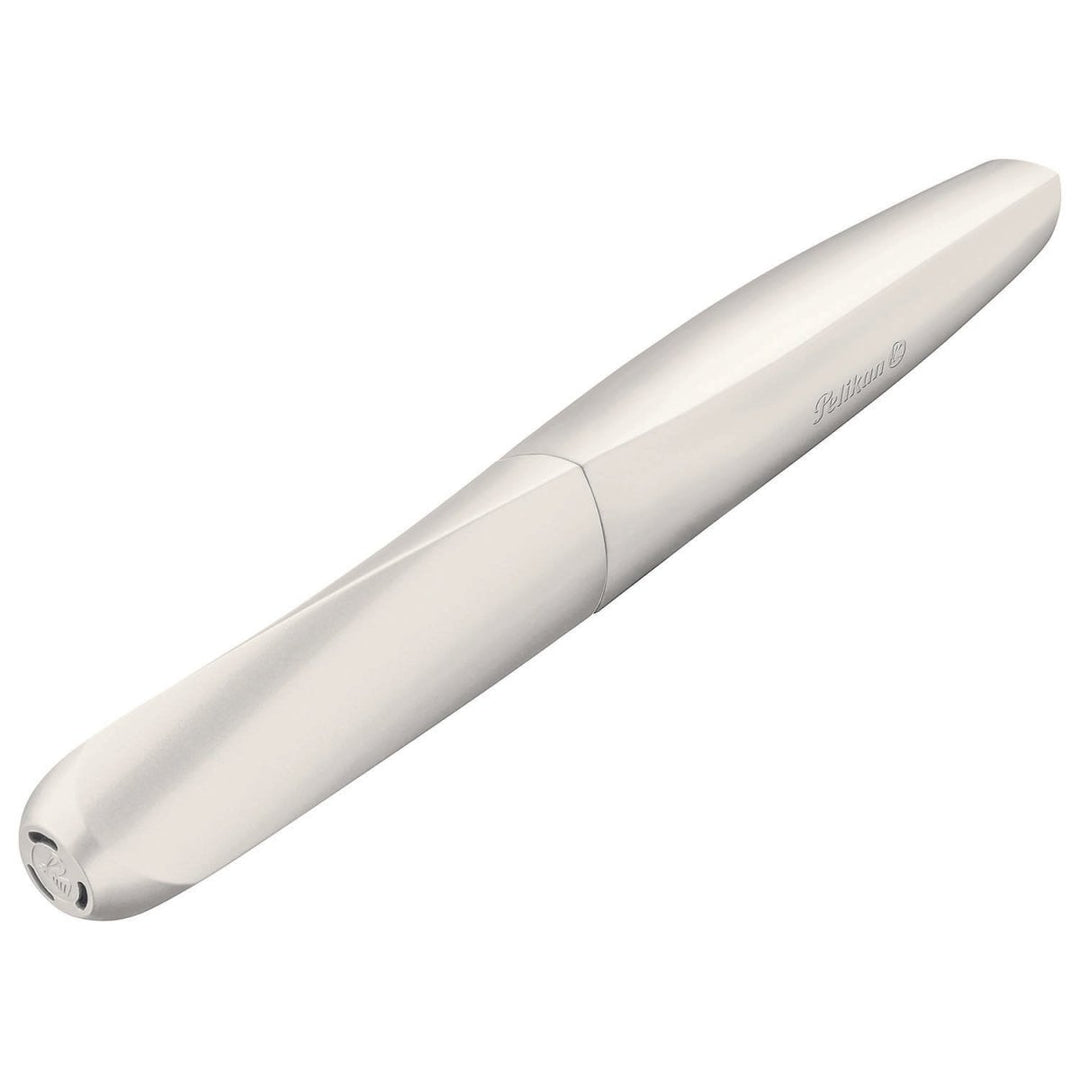 Pelikan Twist P457 Fountain Pen (White Pearl) - SCOOBOO - PE_TWS_P457_WHTPRL_FPM_811439 - Fountain Pen