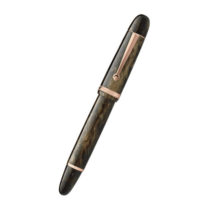 Penlux Grande Brown Wave Fountain Pen - SCOOBOO - 10-100-631-TGM - Fountain pen