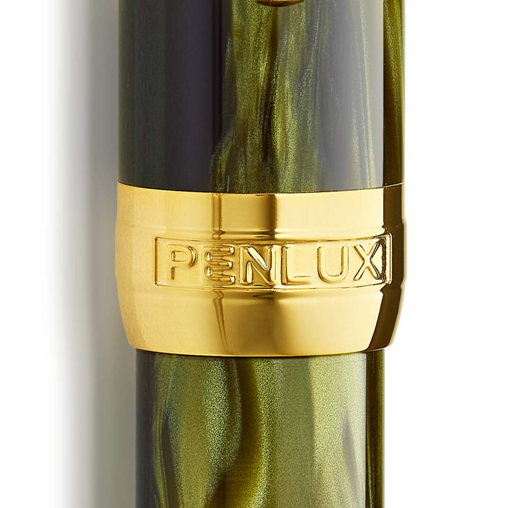 Penlux Masterpiece Delgado Moss (Green) Fountain Ink Pen - SCOOBOO - 11-146-407-TGM - Fountain Pen