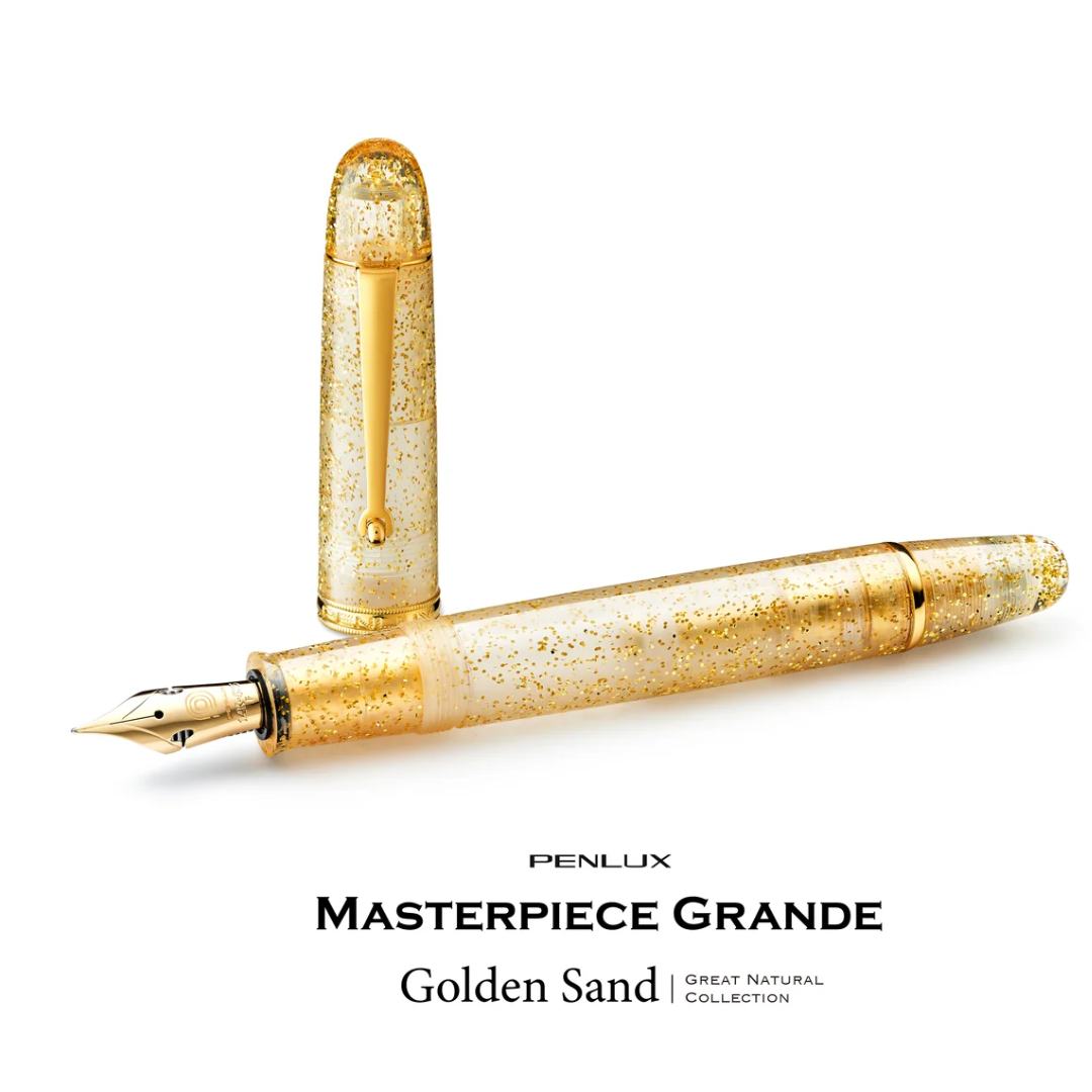 Penlux Masterpiece Grande Great Natural Fountain Pen Ink - SCOOBOO - 10-150-210-Fine - Fountain Pen