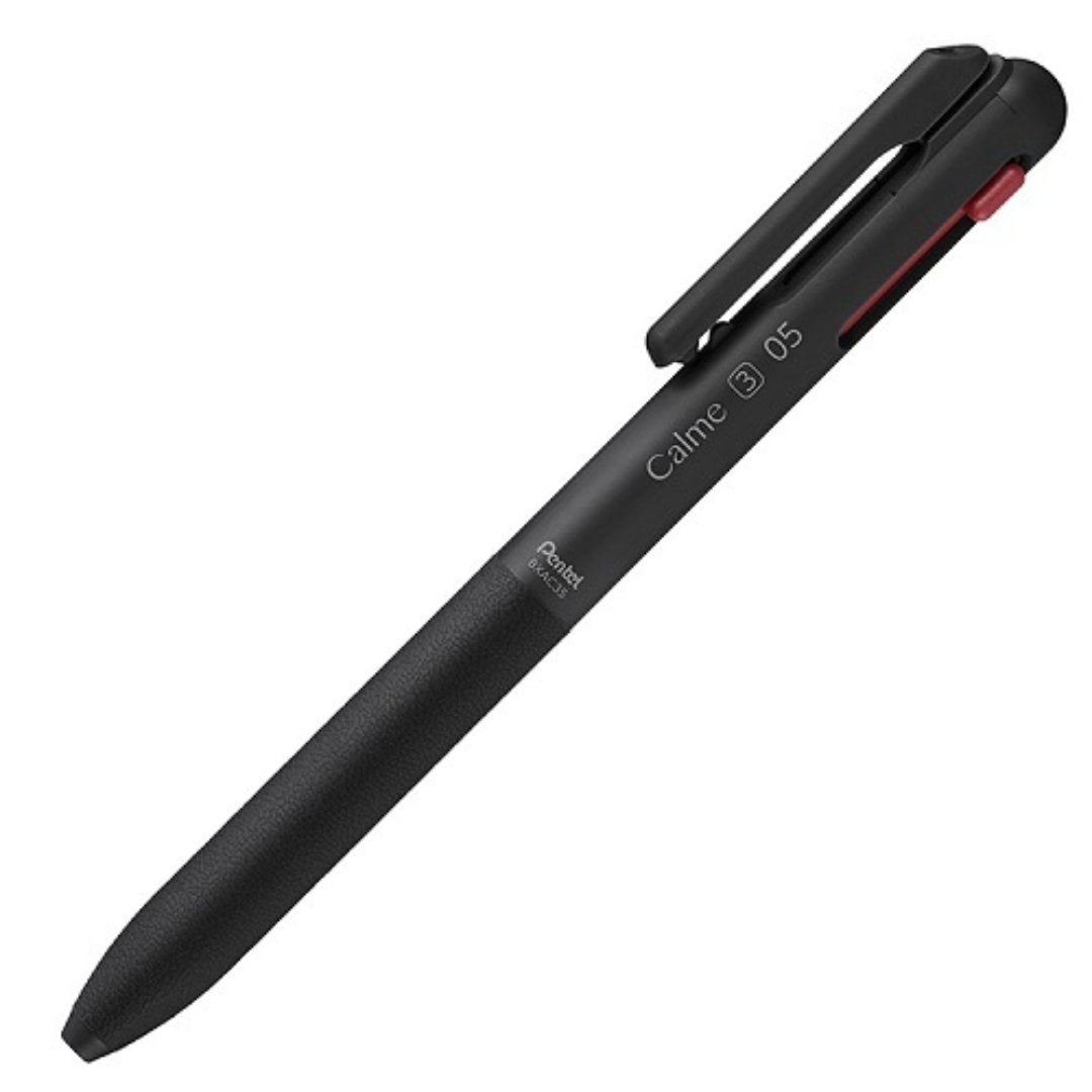 Pentel Calme Tricolor Ballpoint Pen - SCOOBOO - BXAC35A - Ball Pen