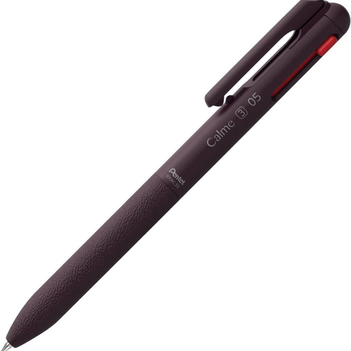 Pentel Calme Tricolor Ballpoint Pen - SCOOBOO - BXAC35L2 - Ball Pen