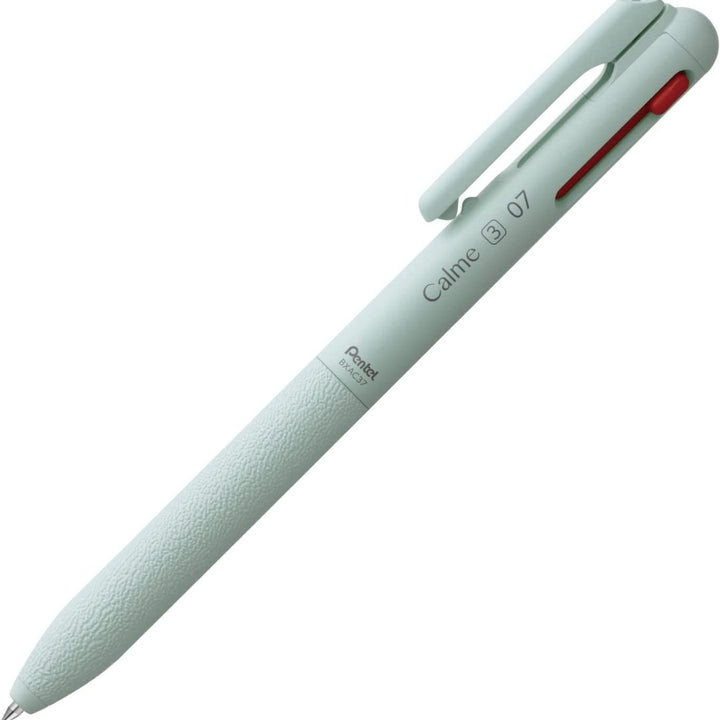 Pentel Calme Tricolor Ballpoint Pen - SCOOBOO - BXAC37L1 - Ball Pen