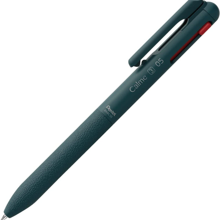 Pentel Calme Tricolor Ballpoint Pen - SCOOBOO - BXAC35S - Ball Pen