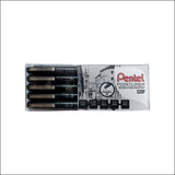 Pentel Pointliner Pigment Ink Pen- 5pc Set - SCOOBOO - S20P-(SET-2) - Fineliner