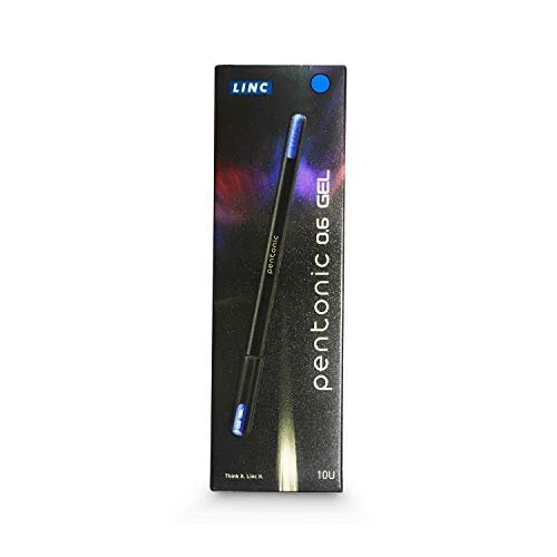 Pentonic Gel Pen 0.6mm (Pack of 10) - SCOOBOO - Gel Pens