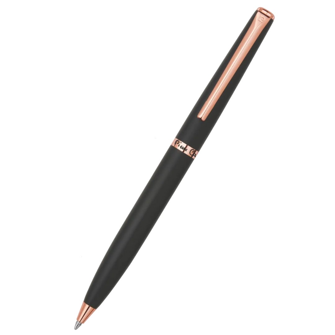 Pierre Cardin Crest Matte Black Ball Pen - SCOOBOO - Ball Pen