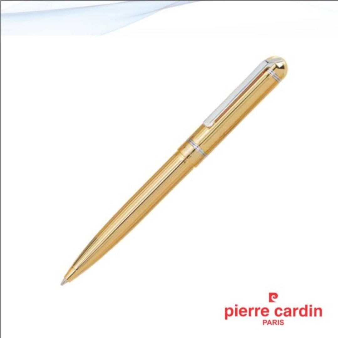 Pierre Cardin Crown Bright Gold Ball Pen - SCOOBOO - Ball Pen