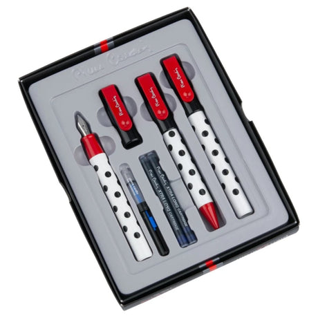 Pierre Cardin Hollywood Set Of Fountain Pen, Ball Pen & Roller Pen - SCOOBOO - -