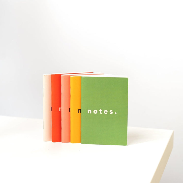 Piko Notes Pocket Notebook - SCOOBOO - Set_Notes5 - Plain