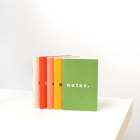 Piko Notes Pocket Notebook - SCOOBOO - Set_Notes5 - Plain