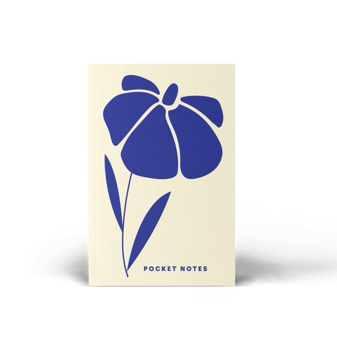Piko Pocket Notebook - SCOOBOO - PN_floral01 - Plain