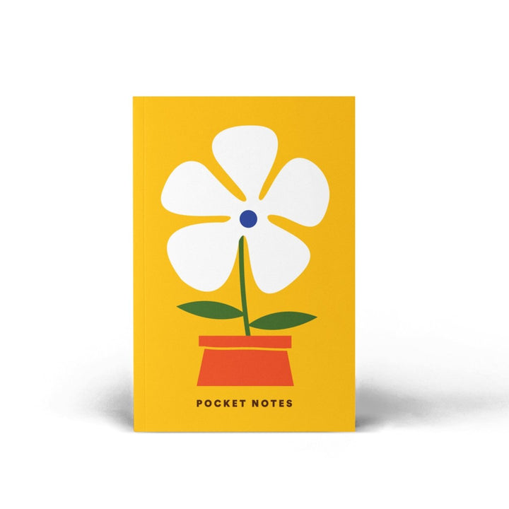 Piko Pocket Notebook - SCOOBOO - PN_floral04 - Plain