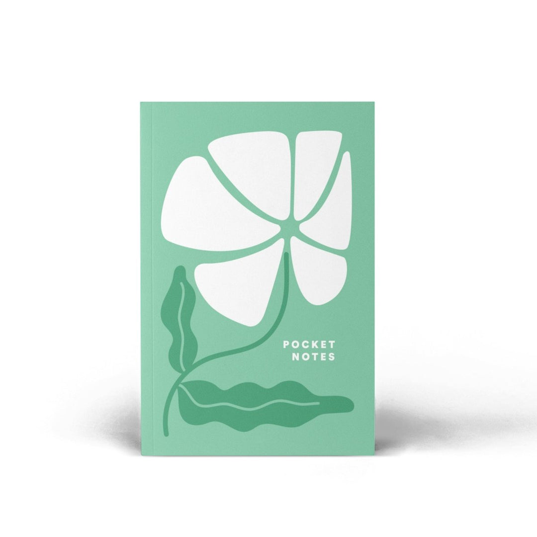 Piko Pocket Notebook - SCOOBOO - PN_floral07 - Plain