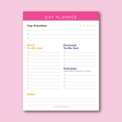 PINK BERRY A5 DAILY PLANNER - SCOOBOO - TALA5PL007 - Planners