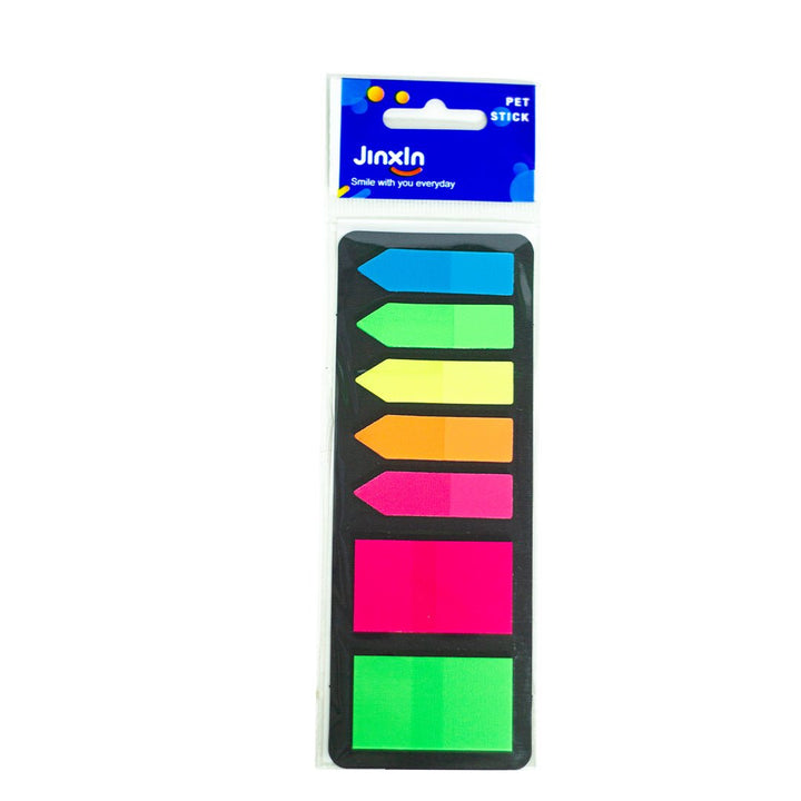 Planfix Jinxin Sticky notes- Neon colours - SCOOBOO - PF-22047 - Sticky Notes
