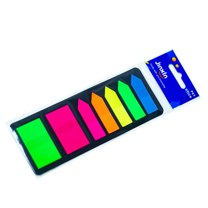Planfix Jinxin Sticky notes- Neon colours - SCOOBOO - PF-22047 - Sticky Notes