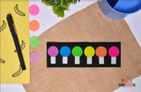 Planfix Jinxin Sticky notes- Neon colours - SCOOBOO - PF-22043 - Sticky Notes