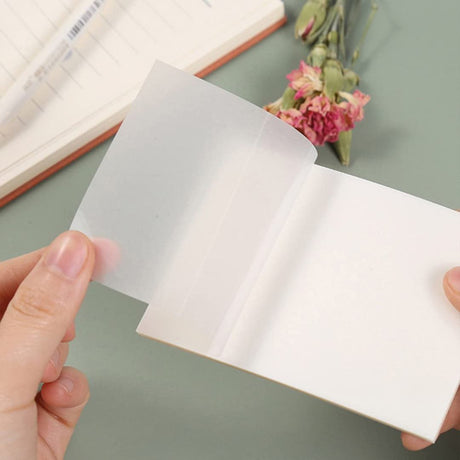 Planfix Jixin Transparent Sticky Notes - SCOOBOO - NO:P73 - Sticky Notes