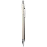 Platinum Oil-based Stainless Steel Hairline 0.7mm Ballpoint Pen - SCOOBOO - BSL-500D - BALL PEN