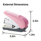 Plus Japan Effortless Stapler - SCOOBOO - 30-718 - Stapler & Punches